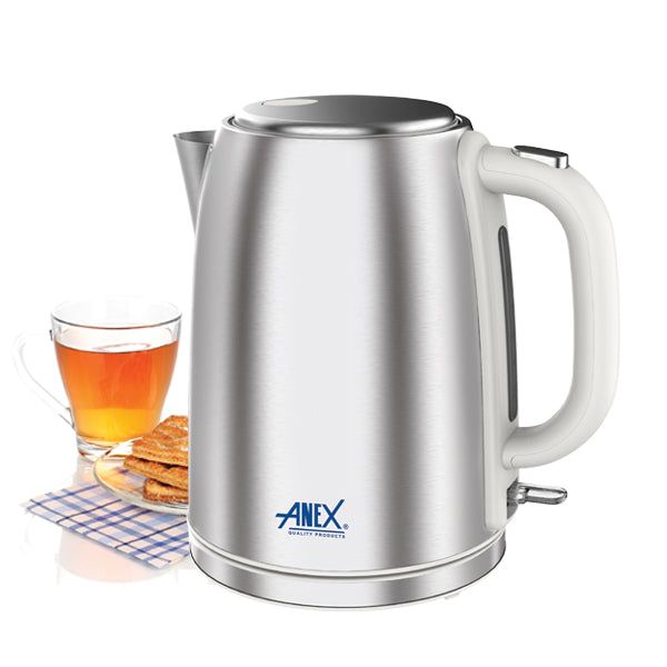 Anex AG-4072 Kettle — front view | Anex AG-4072 Kettle 1.75 Ltr Steel Body | ShandaarBuy