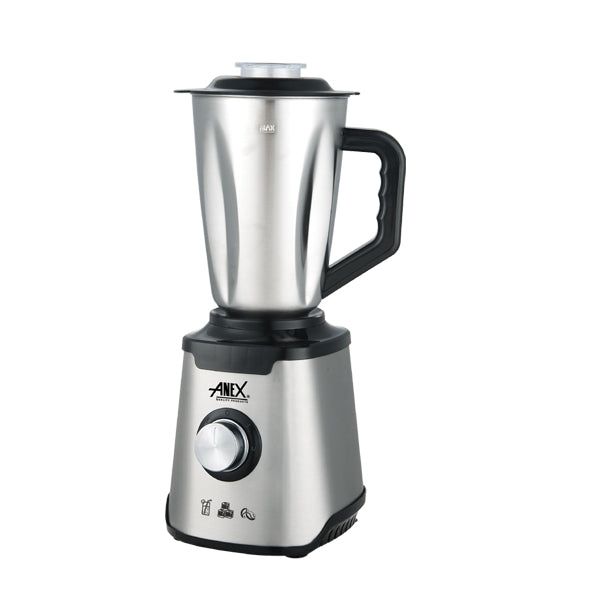Anex AG-6133 Blender — side view | Anex AG-6133 SS Body,SS Jug & Grinder 3in1 | ShandaarBuy