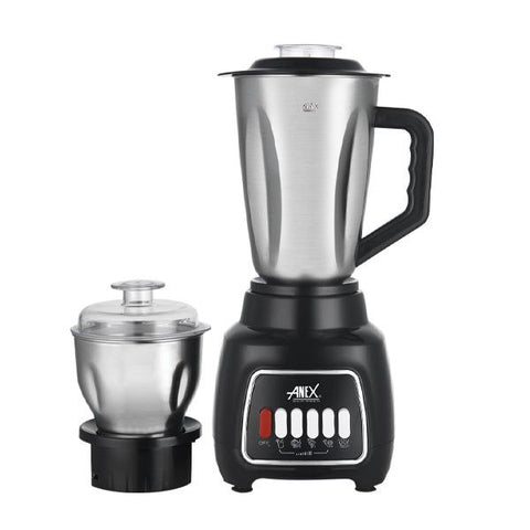 Anex AG-6138 Blender — side view | Anex AG-6138 SS Jug & Grinder 2 in1 600W | ShandaarBuy