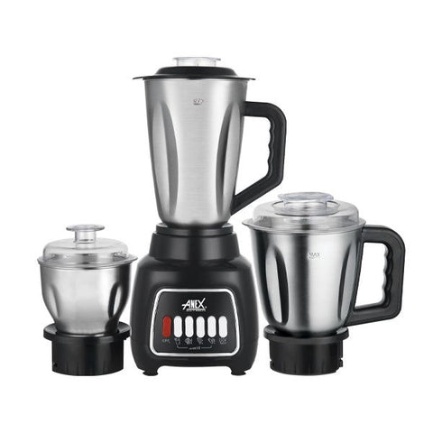 Anex AG-6139 Blender — side view | Anex AG-6139 SS Jug & Grinder 3 in1 600W | ShandaarBuy