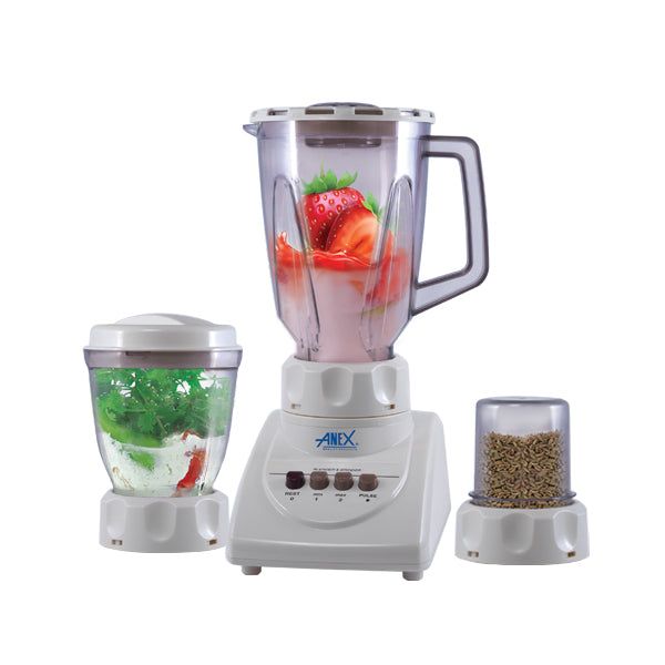 Anex AG-695UB Blender — front view | Anex AG-695 UB Blender Unbreakable 3 in 1 | ShandaarBuy