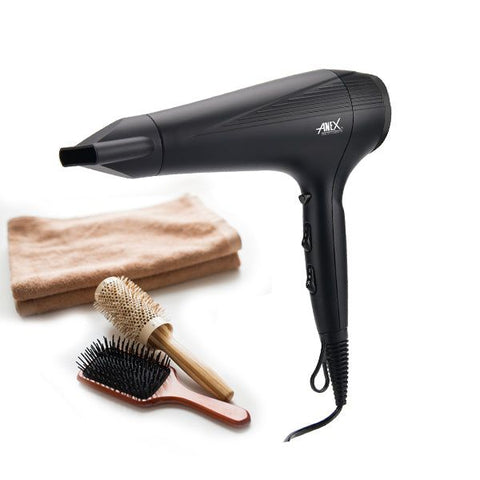 Anex AG-7026 Hair Dryer — front view | Anex AG-7026 Hair Dryer With Diffuser (2000 W) | ShandaarBuy