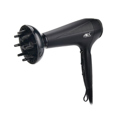 Anex AG-7026 Hair Dryer — side view | Anex AG-7026 Hair Dryer With Diffuser (2000 W) | ShandaarBuy