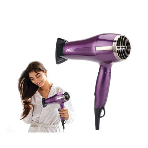 Anex AG-7028 Hair Dryer — front view | Anex AG-7028 Deluxe Hair Dryer | ShandaarBuy