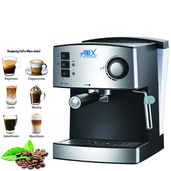 Anex AG-825 Coffee Maker — front view | Anex AG-825 Deluxe Coffee Maker | ShandaarBuy