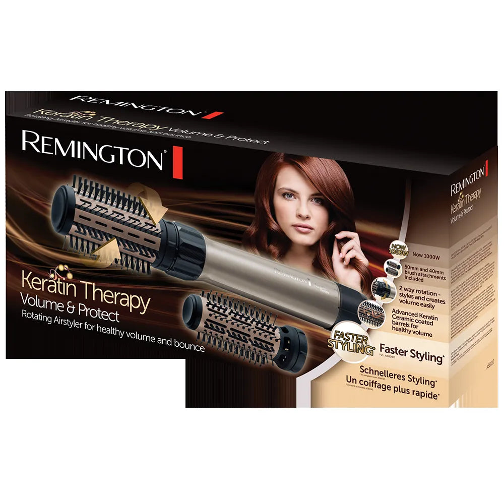 Remington AS8810 in use | Remington AS8110 / AS8810 Keratin Protect Rotating Air Styler | ShandaarBuy