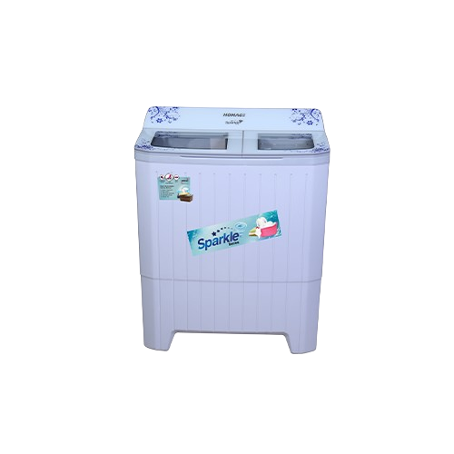 Homage HWM-49112 SAG 11kg twin tub washing machine in Blue Flower