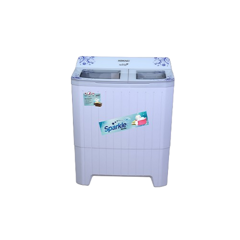 Homage HWM-49112 SAG 11kg twin tub washing machine in Blue Flower