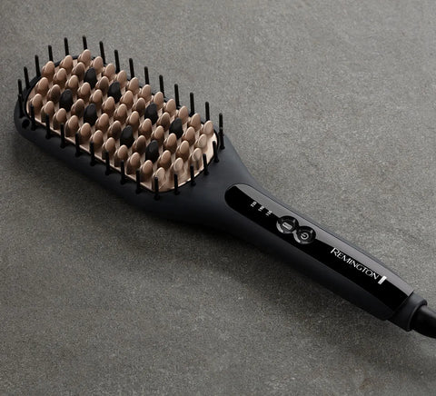 Remington CB7400 detail | Remington CB7400 Straight Brush Hair Straightener | ShandaarBuy
