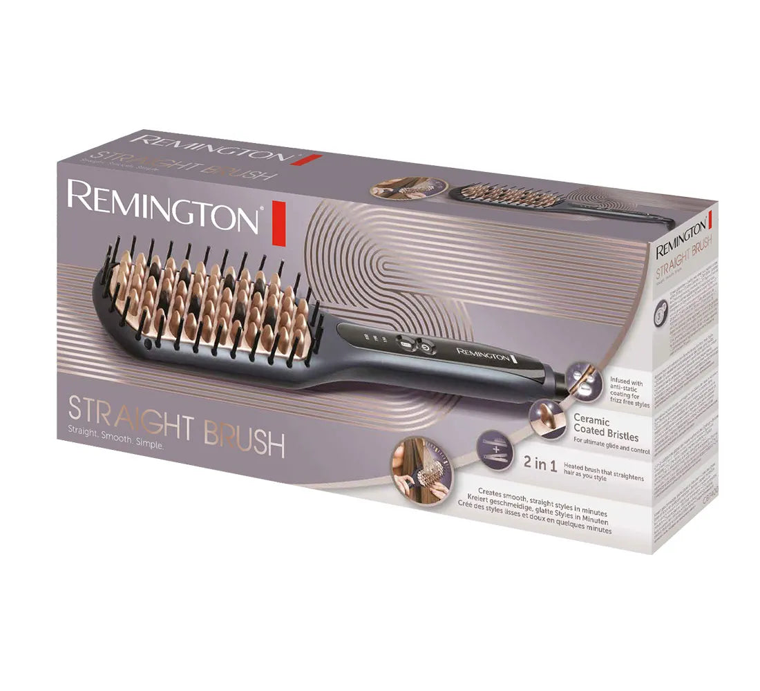 Remington CB7400 attachment | Remington CB7400 Straight Brush Hair Straightener | ShandaarBuy