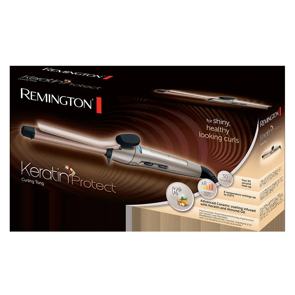 Remington CI5318 angle | Remington CI5318 Keratin Protect Curling Tong | ShandaarBuy