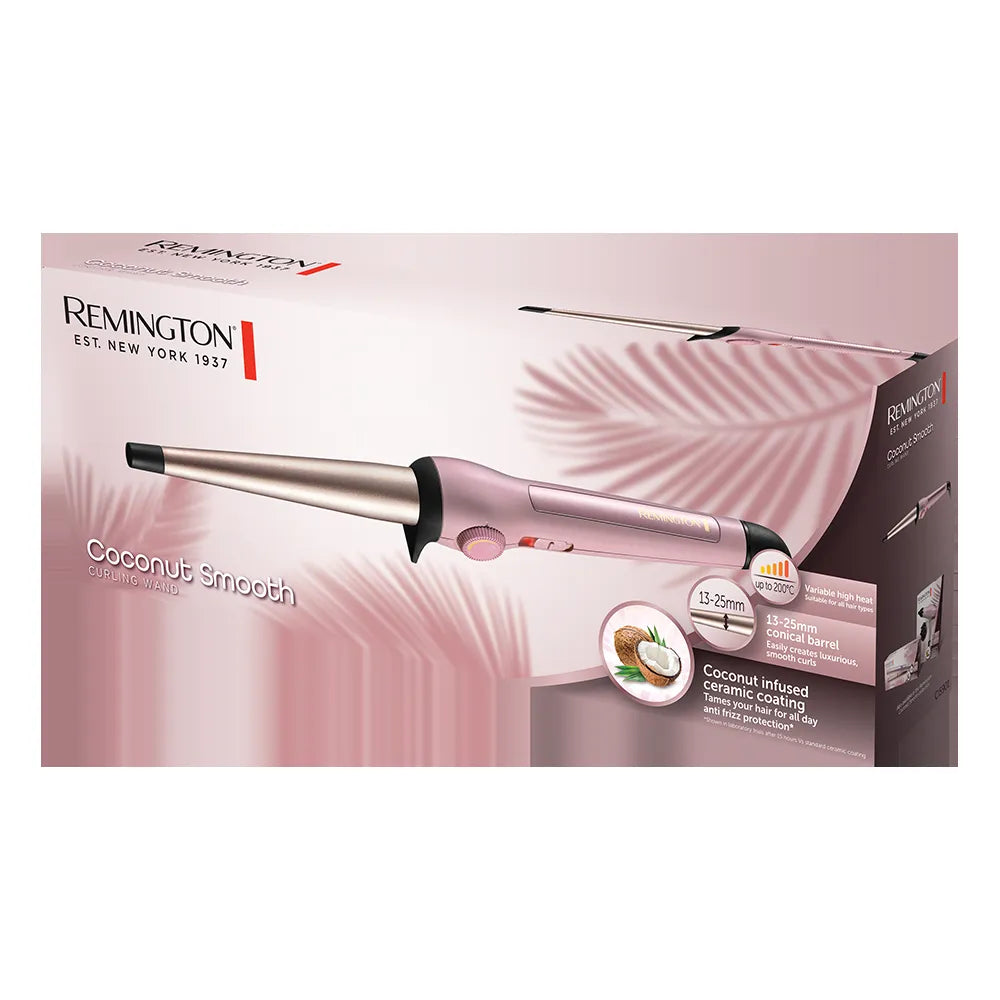 Remington CI5901 attachment | Remington CI5901 Coconut Smooth Curling Wand | ShandaarBuy