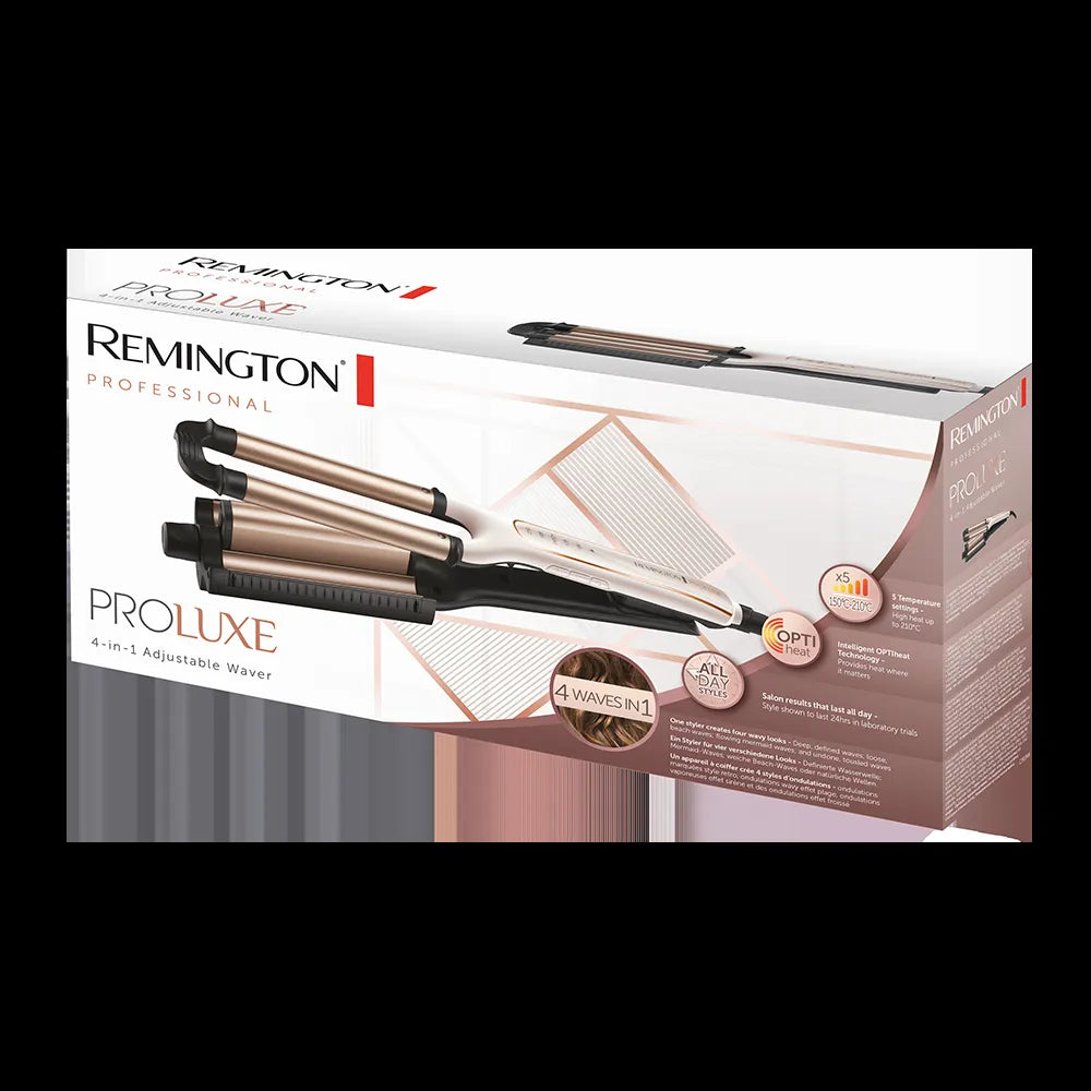 Remington CI91AW in use | Remington CI91AW PROluxe 4-in-1 Adjustable Waver | ShandaarBuy