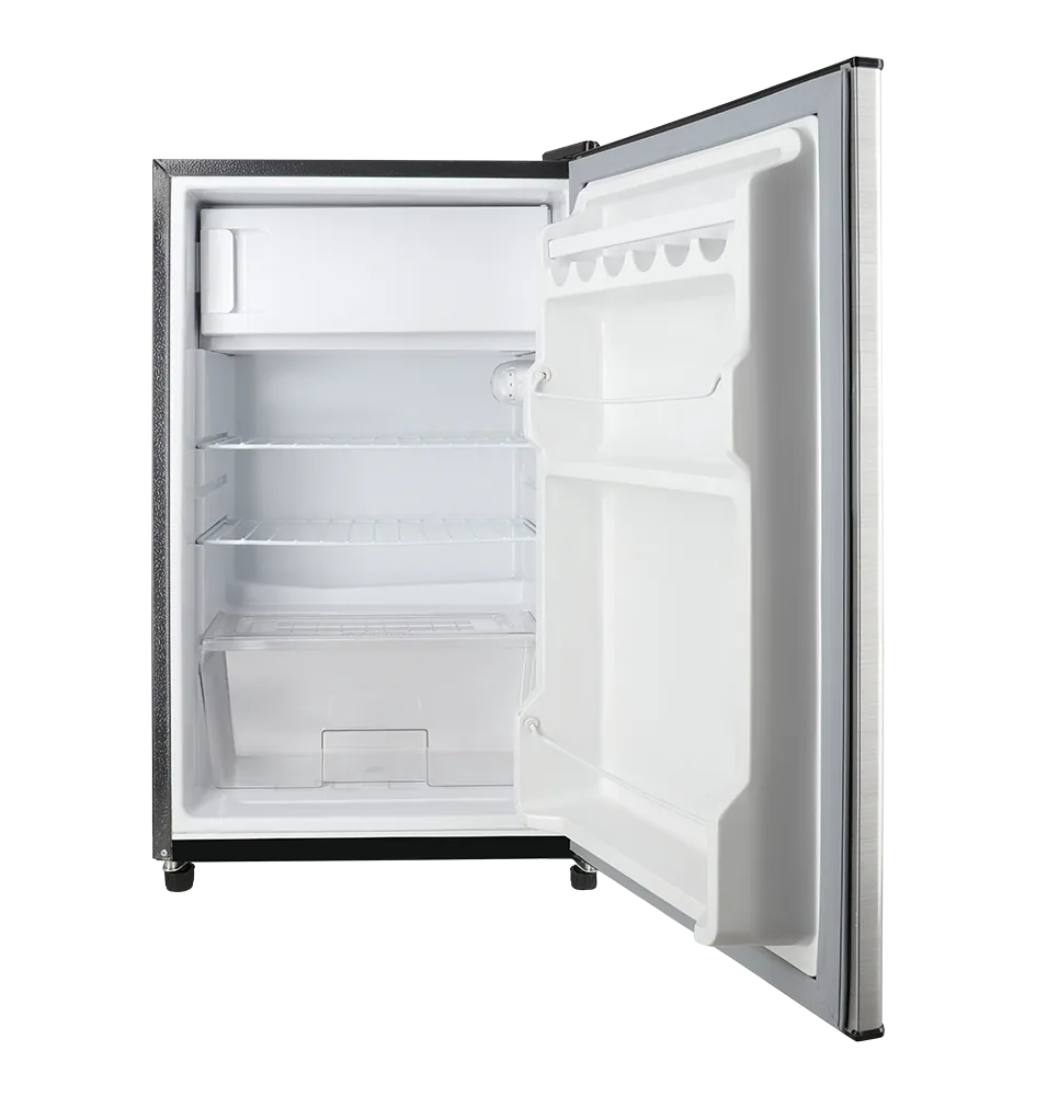 Dawlance 9101 SD R ND Silver Black Refrigerator interior view