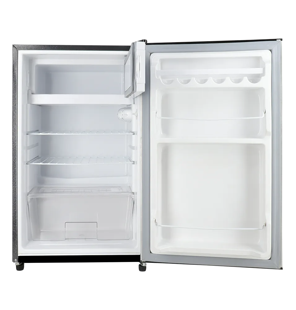 Dawlance 9101 SD R ND Silver Black Refrigerator side view