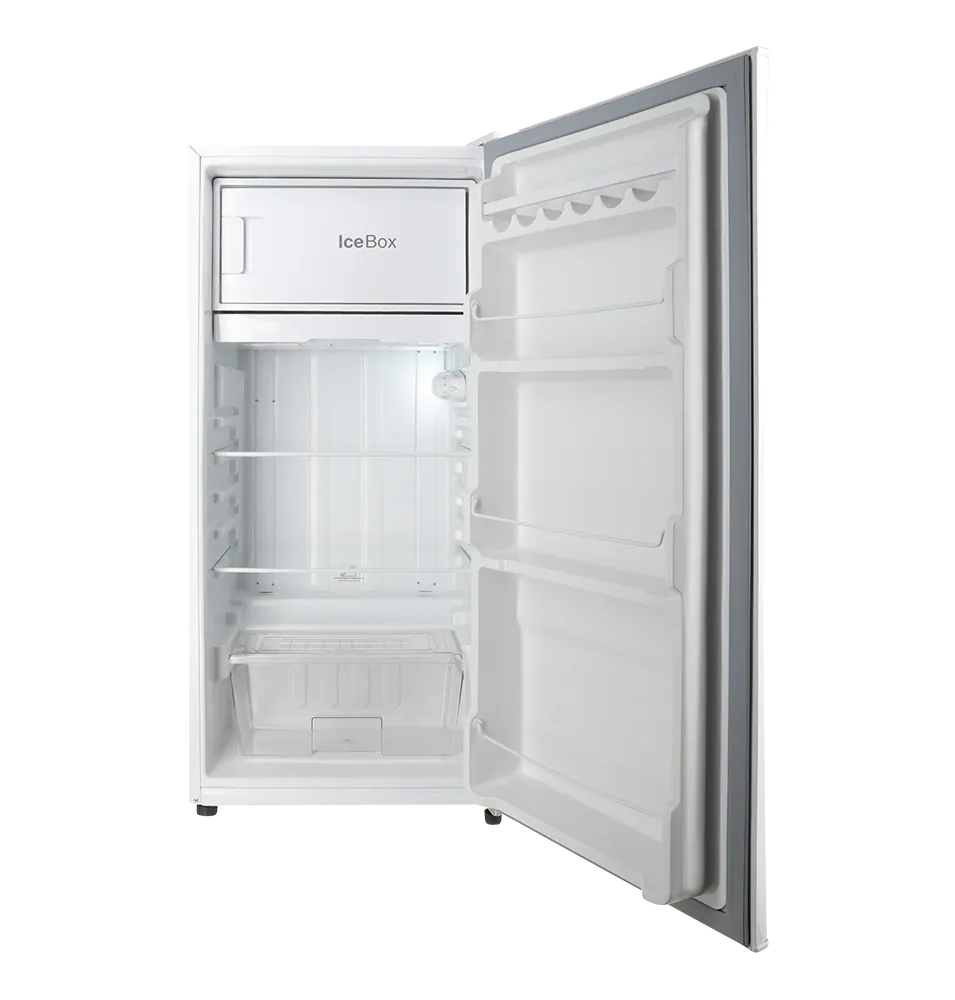 Dawlance 9106 SD R ND Silver Black Refrigerator interior view