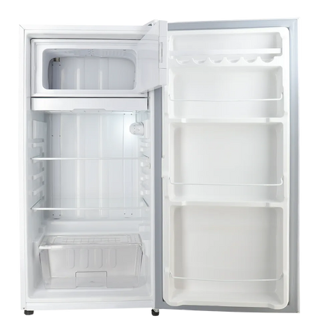 Dawlance 9106 SD R ND Silver Black Refrigerator side view