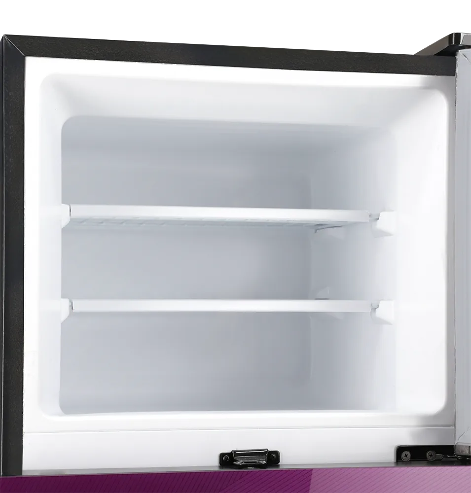 Dawlance 9140 WB Avante Diamond Purple Refrigerator angle view