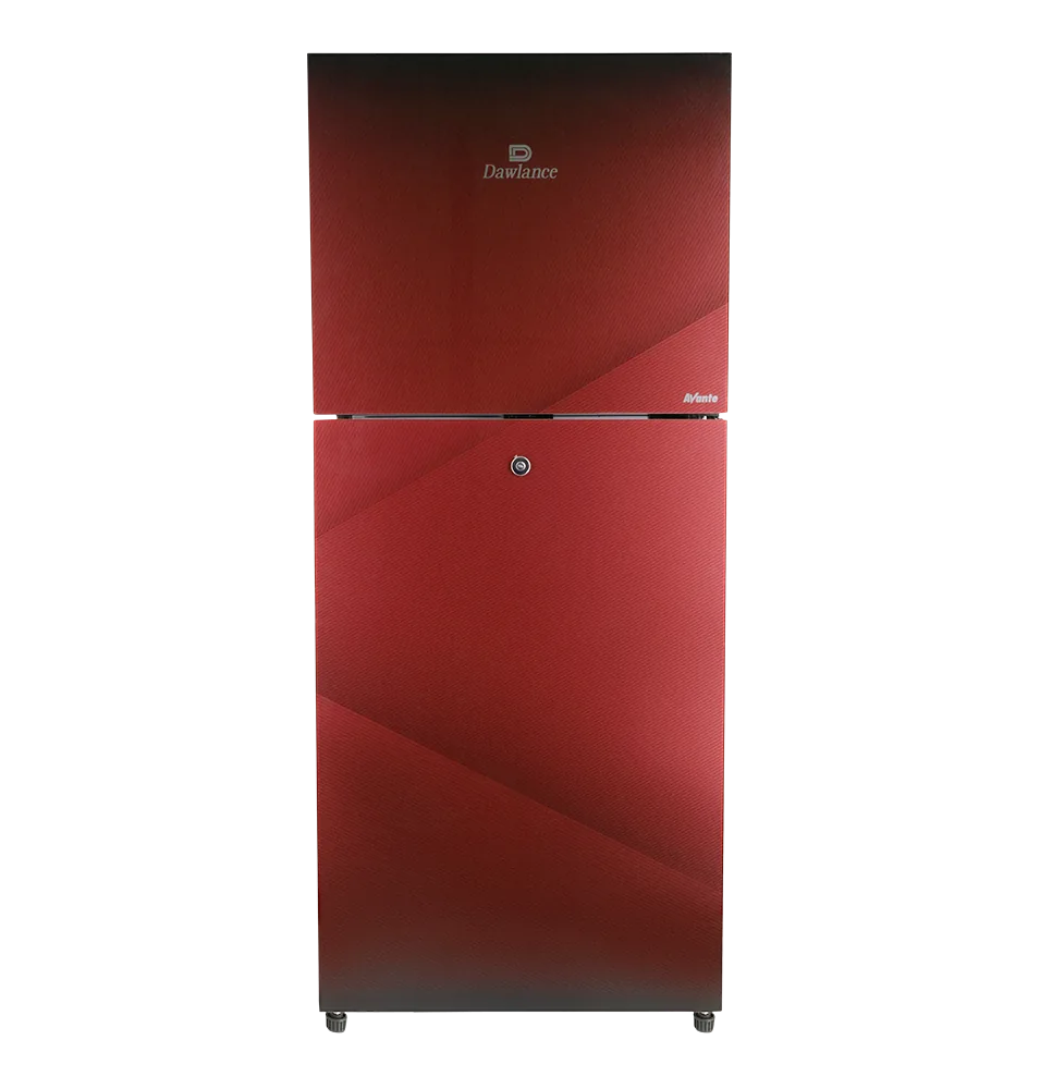 Dawlance 9140 WB Avante Diamond Red Refrigerator front view
