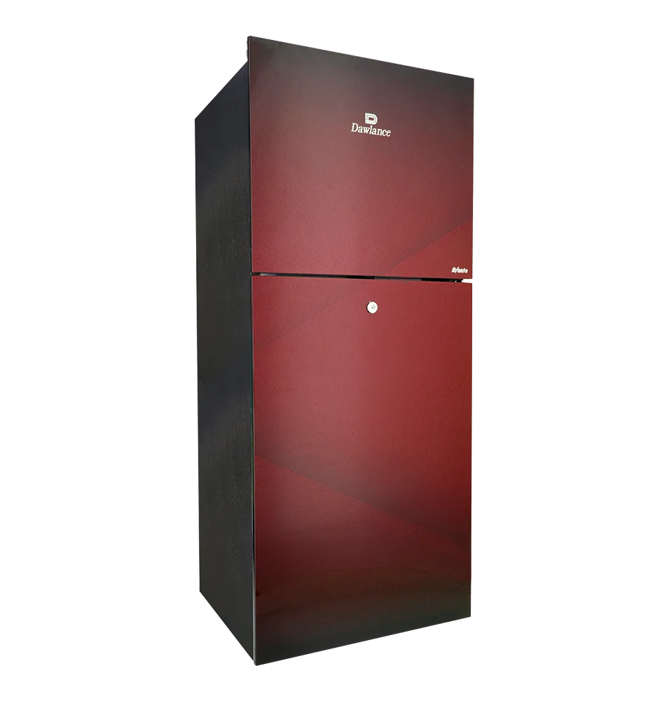 Dawlance 9140 WB Avante Diamond Red Refrigerator open view