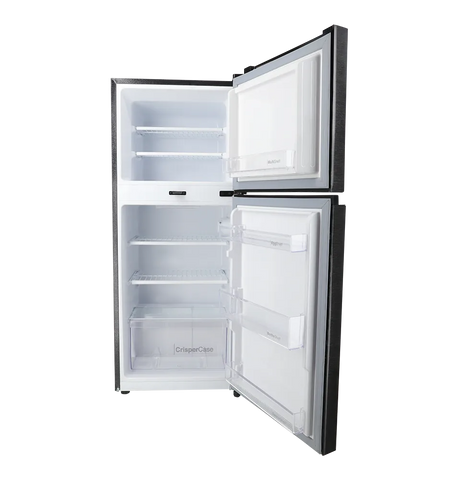 Dawlance 9140 WB Chrome Hairline Black Refrigerator interior view