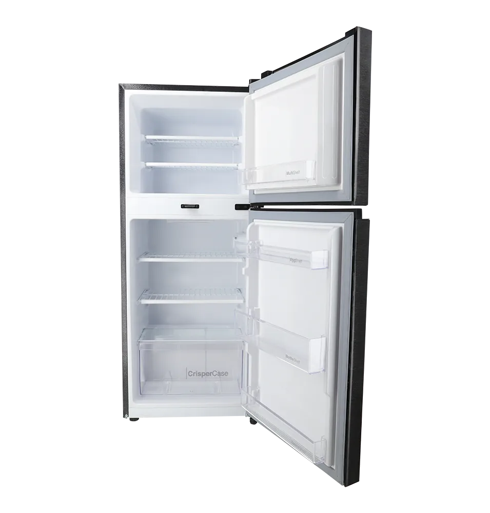 Dawlance 9149 WB Chrome Hairline Black Refrigerator interior view