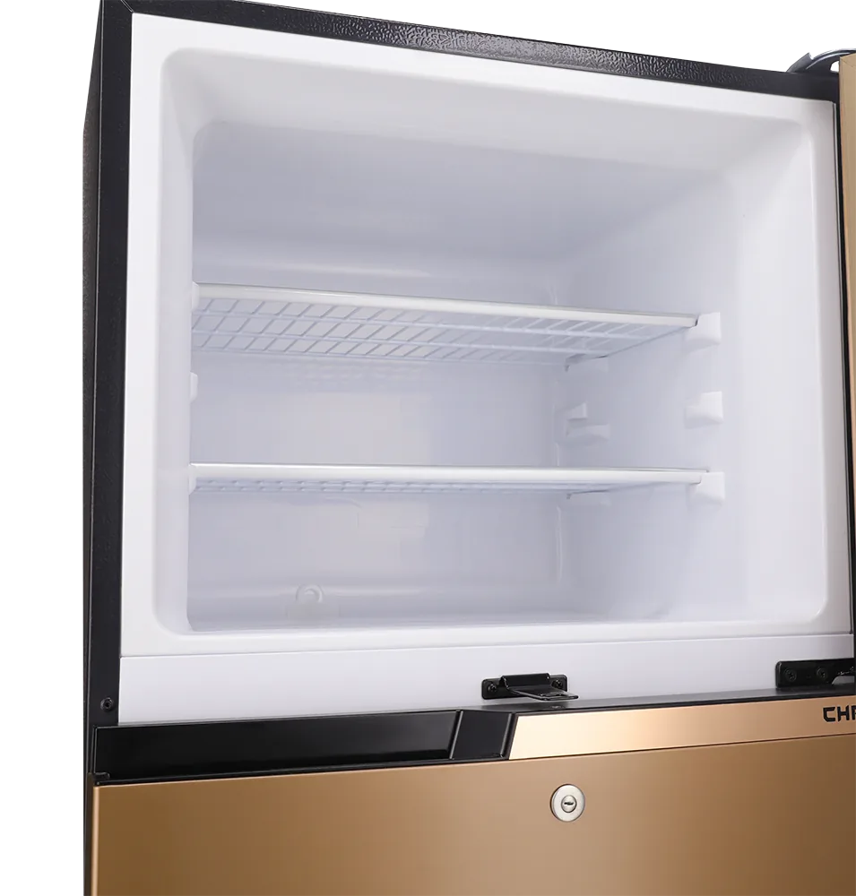 Dawlance 9149 WB Chrome Pearl Copper Refrigerator side view