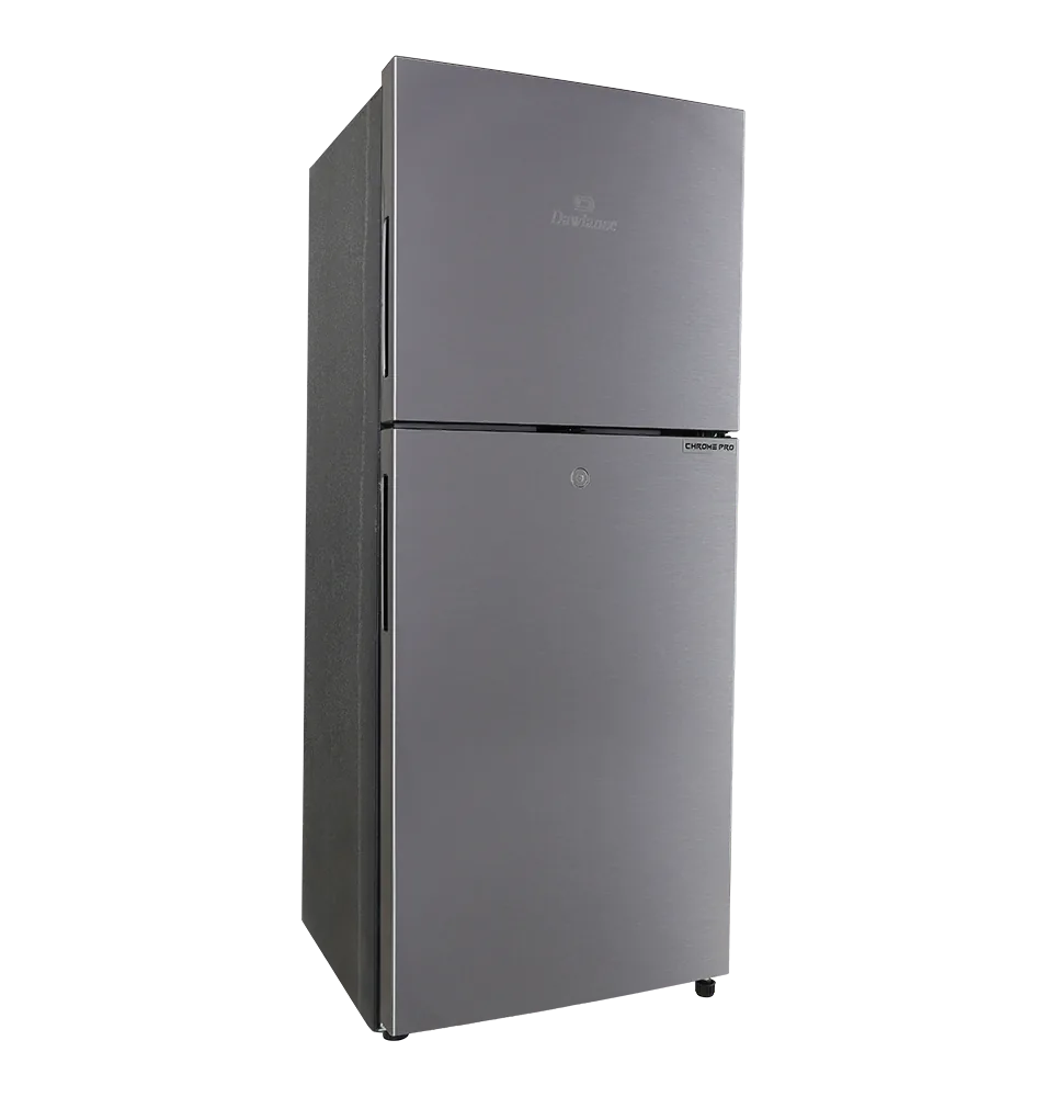 Dawlance 9149 WB Chrome Pro Hairline Silver Refrigerator open view