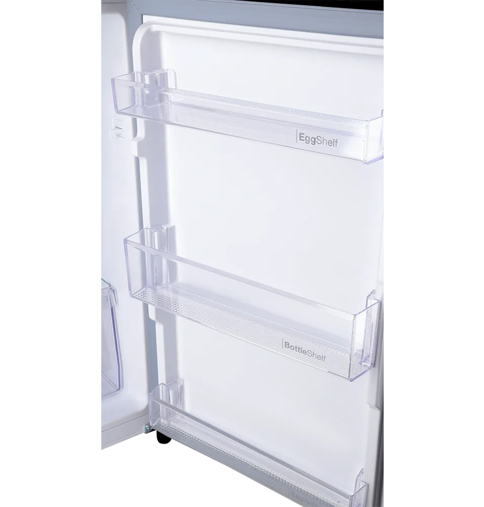 Dawlance 9149 WB D Solar Line Hairline Silver Refrigerator detail view