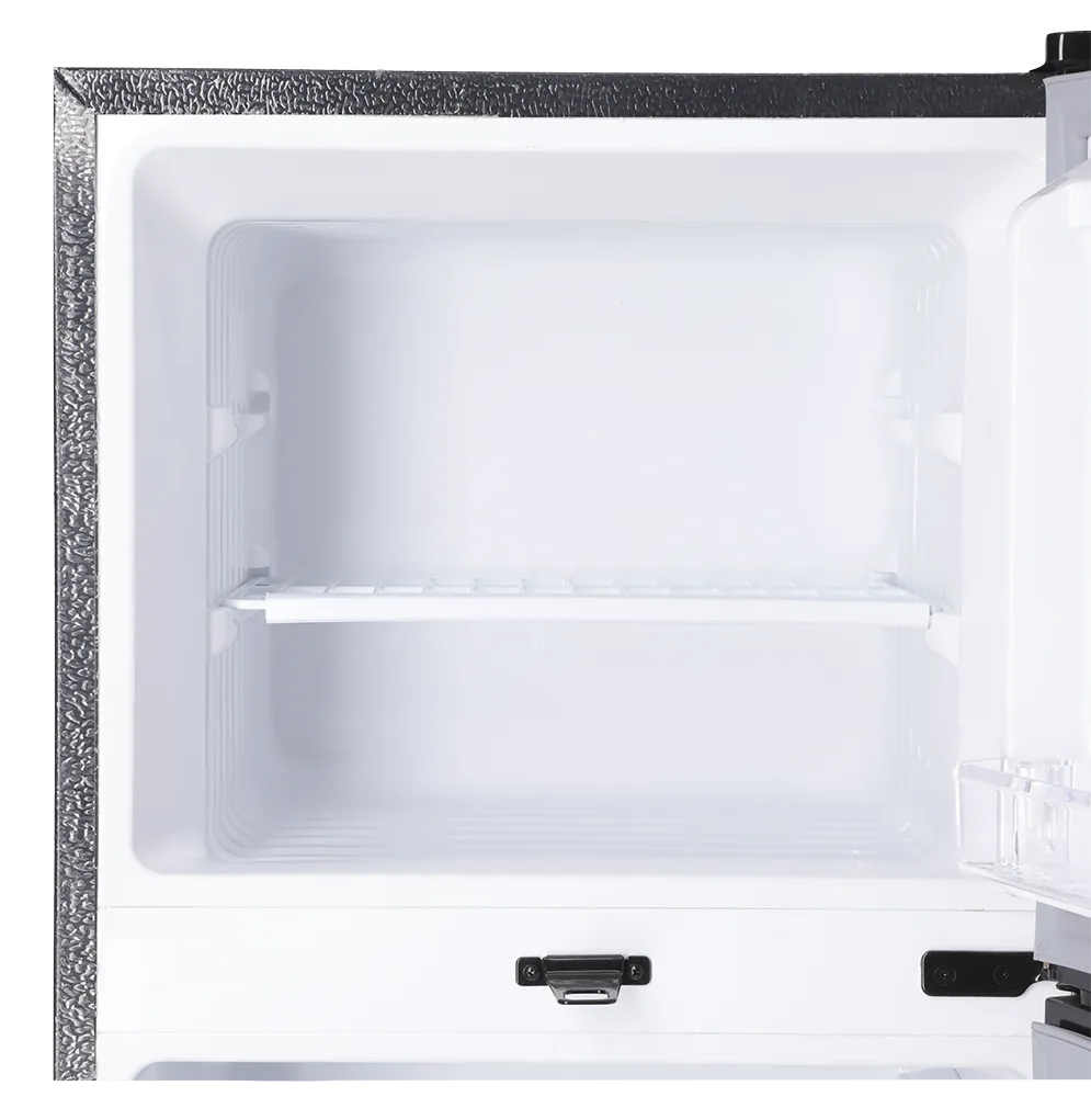 Dawlance 9149 WB E-Chrome Hairline Golden Refrigerator angle view