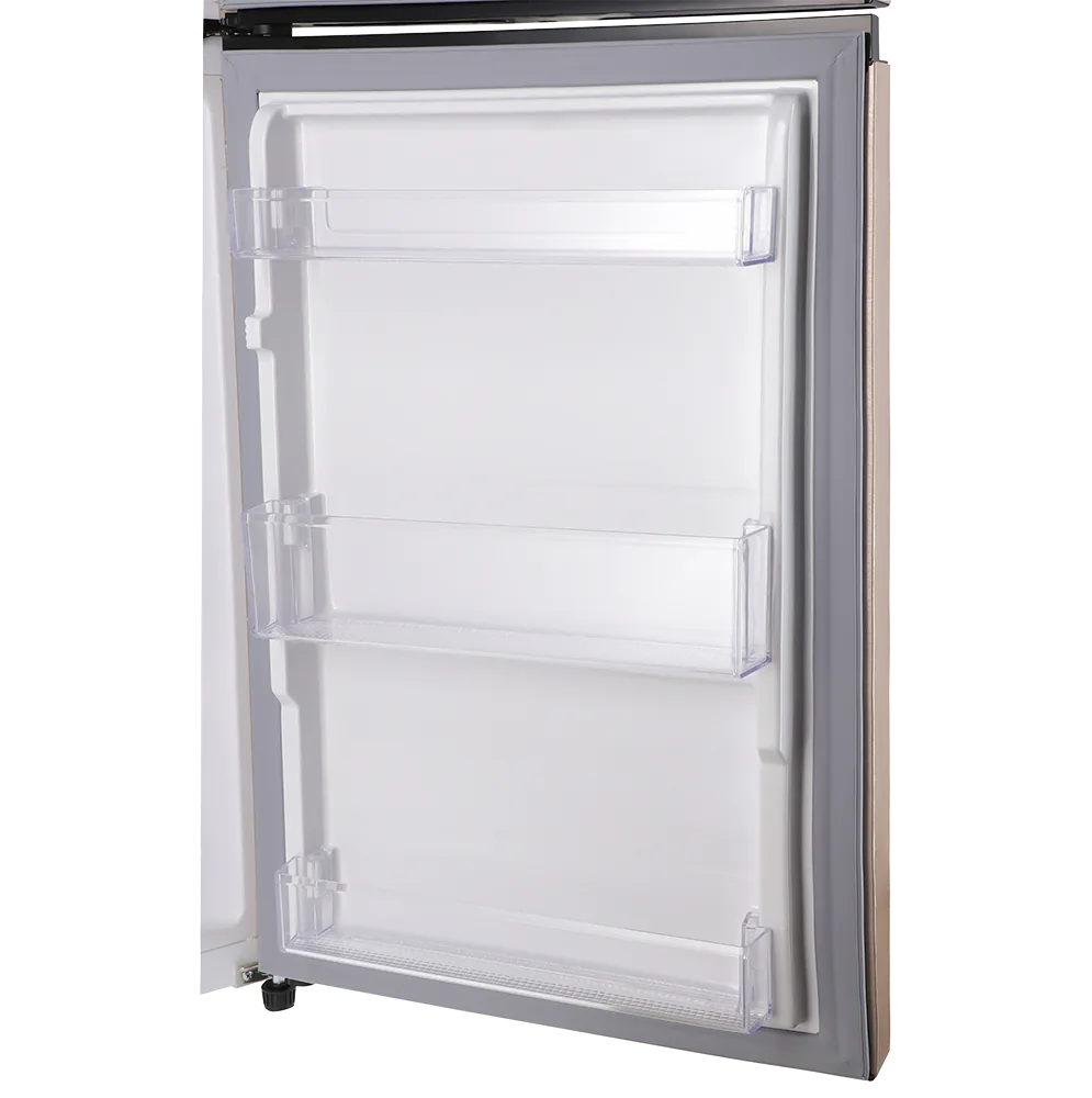 Dawlance 9149 WB E-Chrome Hairline Golden Refrigerator detail view