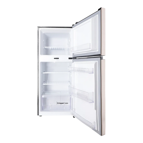 Dawlance 9149 WB E-Chrome Hairline Golden Refrigerator interior view