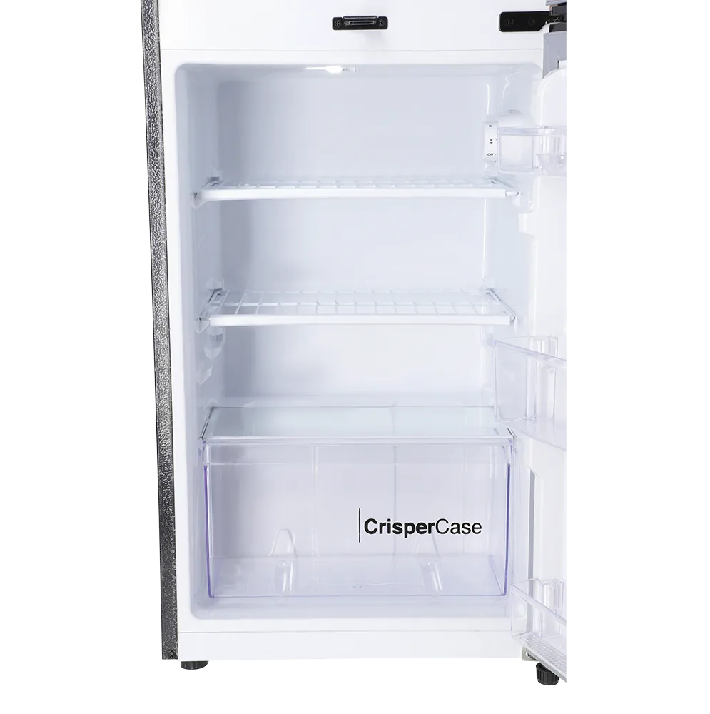 Dawlance 9149 WB E-Chrome Hairline Golden Refrigerator side view