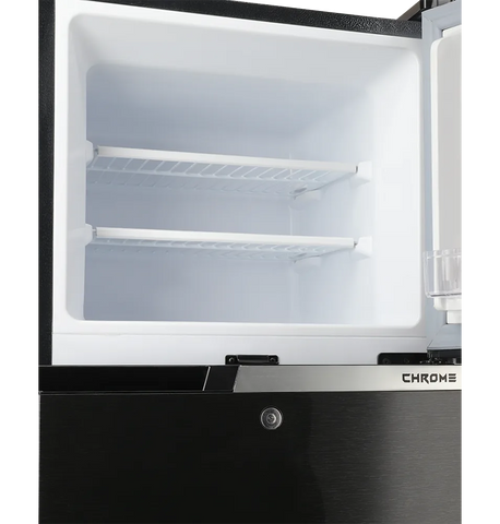 Dawlance 9160 LF Chrome Pearl Copper Refrigerator detail view