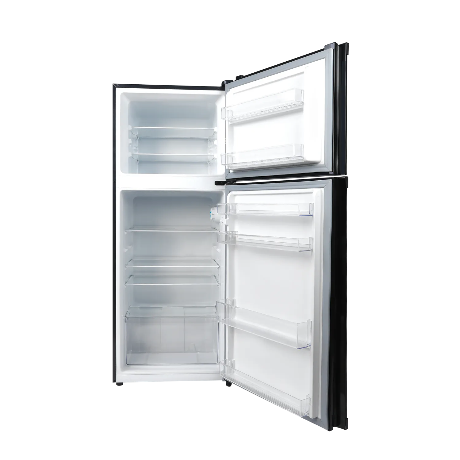 Dawlance 9160 LF IceMax Midnight Blue Refrigerator interior view