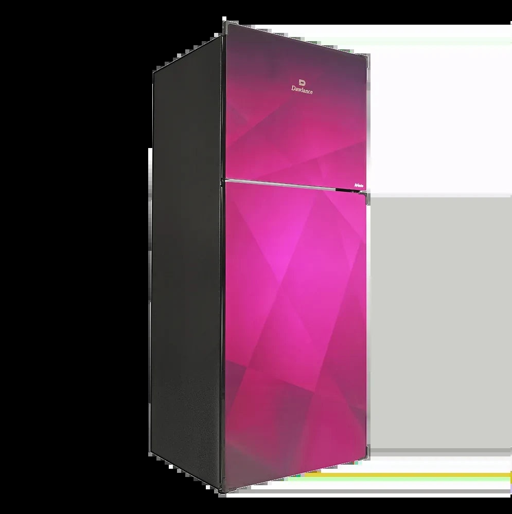 Dawlance 9169 WB GD Avante Diamond Purple Refrigerator – angled view