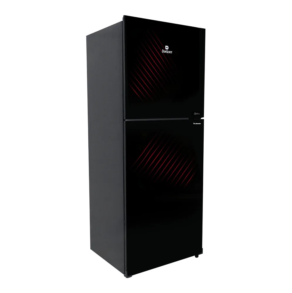 Dawlance 9173 WB Acce Pro Crimson Red Refrigerator open view