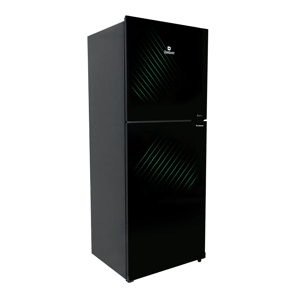 Dawlance 9173 WB Acce Pro Meadow Green Refrigerator open view