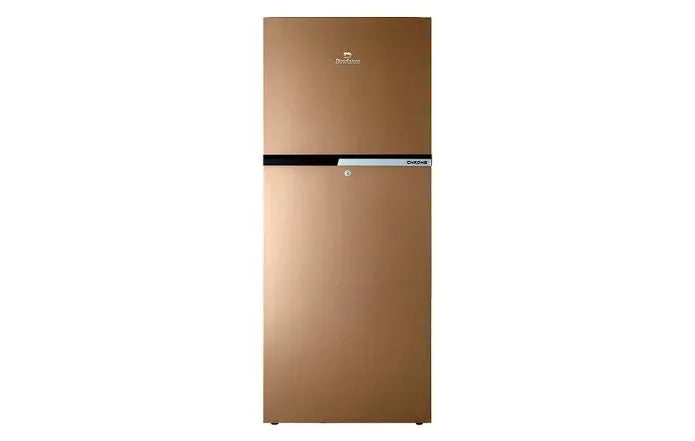 Dawlance 9173 WB FH LVS Chrome Pro Refrigerator front view