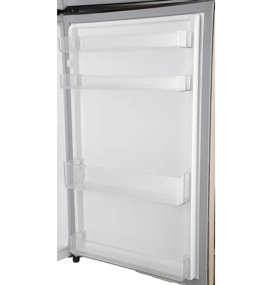 Dawlance 9173 WB E-Chrome Hairline Golden Refrigerator detail view