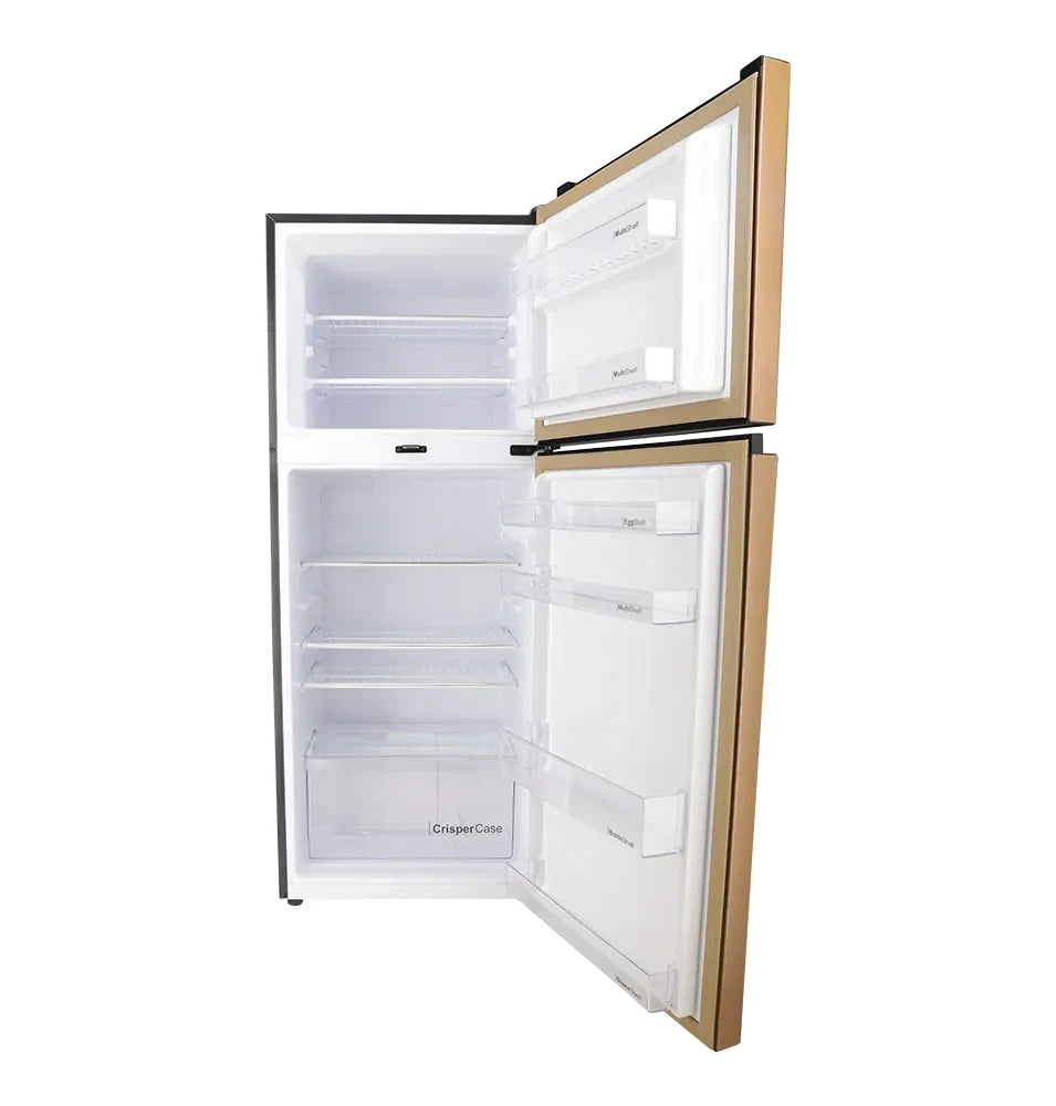 Dawlance 9173 WB FH LVS Chrome Hairline Black Refrigerator – detail view 3