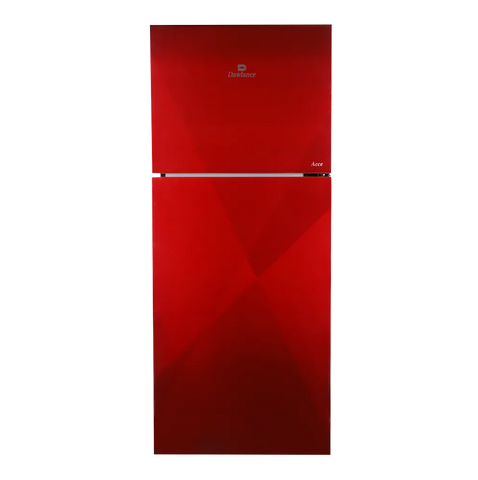 Dawlance 9178 Acce Coral Red Refrigerator front view