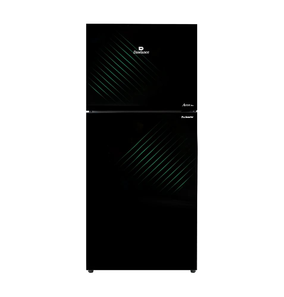 Dawlance 9178 LF Acce Pro Meadow Green Refrigerator front view