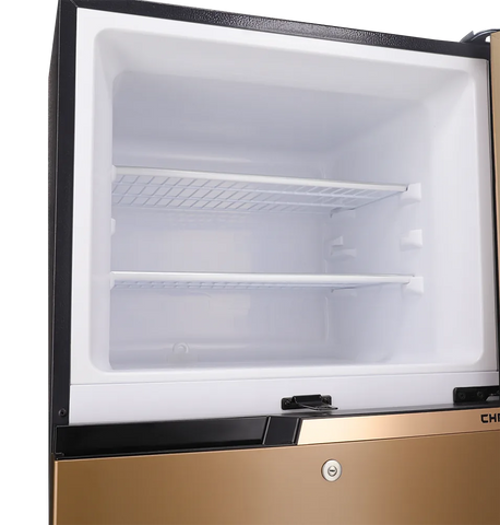 Dawlance 9178 LF Chrome Pearl Copper Refrigerator side view