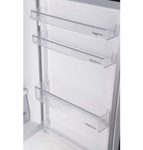 Dawlance 9178 LF Chrome Pro Hairline Silver Refrigerator angle view