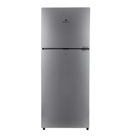 Dawlance 9178 LF Chrome Pro Hairline Silver Refrigerator front view