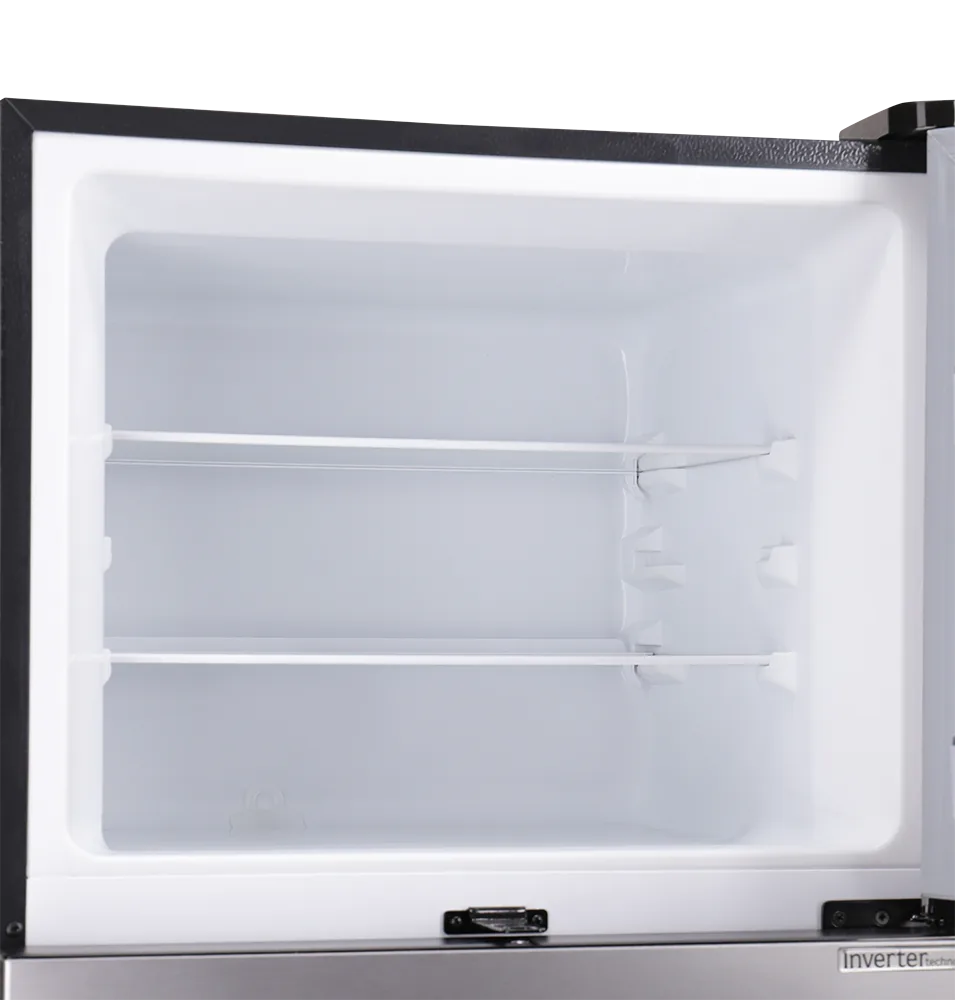 Dawlance 9178 LF Chrome Pro Hairline Silver Refrigerator side view