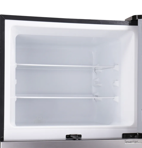 Dawlance 9178 LF Chrome Pro Hairline Silver Refrigerator side view