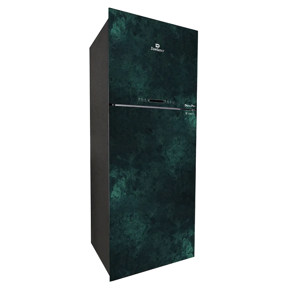 Dawlance 9178 LF DigitalPro Magnetic Green Refrigerator open view