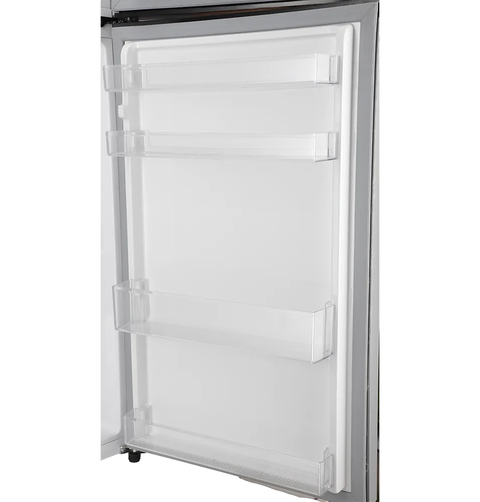 Dawlance 9178 LF E-Chrome Metallic Grey Refrigerator side view